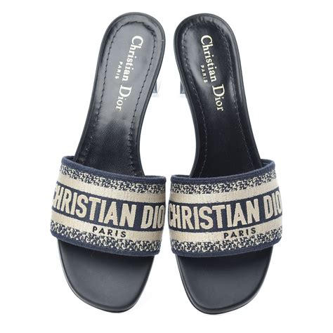 womens christian dior slides|christian dior women's flip flops.